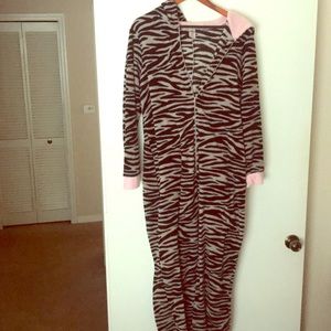 Zebra onesie